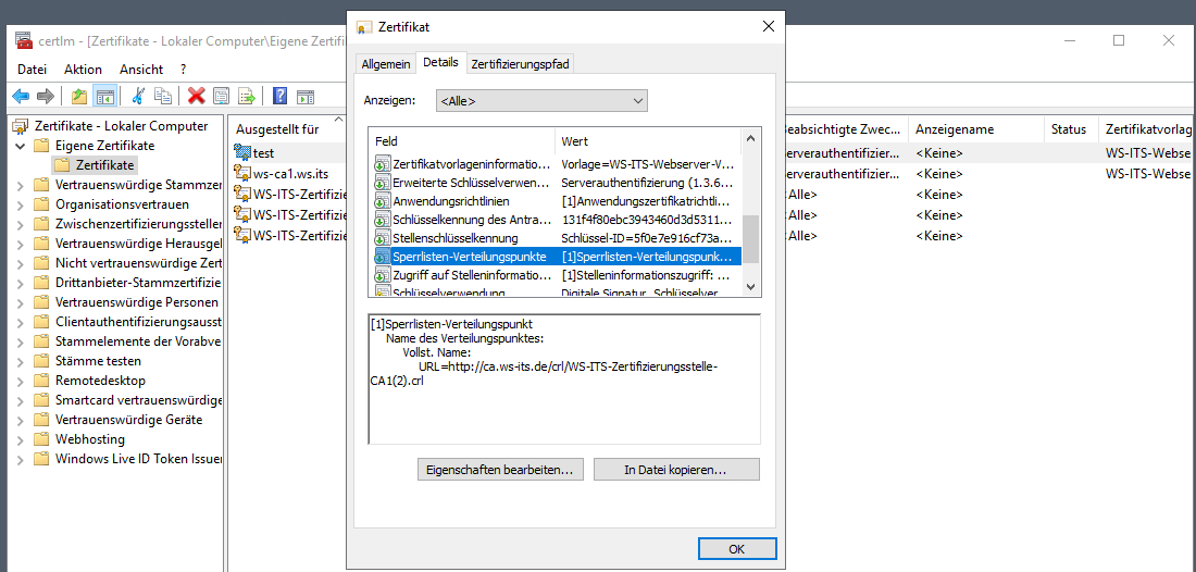 Serie „Migration auf Windows Server 2019“ – Migration der PKI