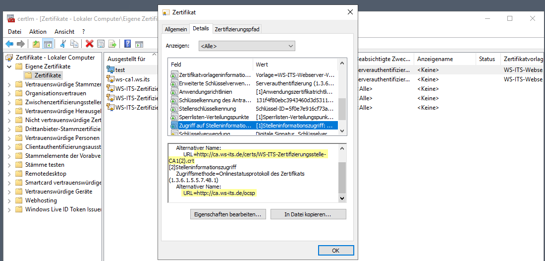 Serie „Migration auf Windows Server 2019“ – Migration der PKI