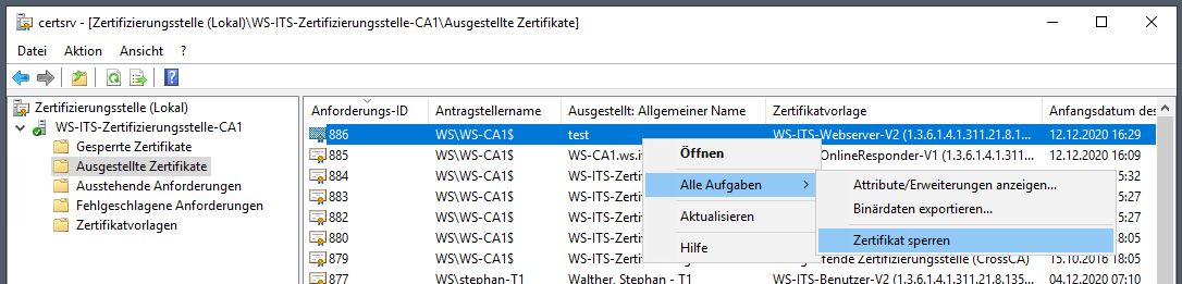 Serie „Migration auf Windows Server 2019“ – Migration der PKI