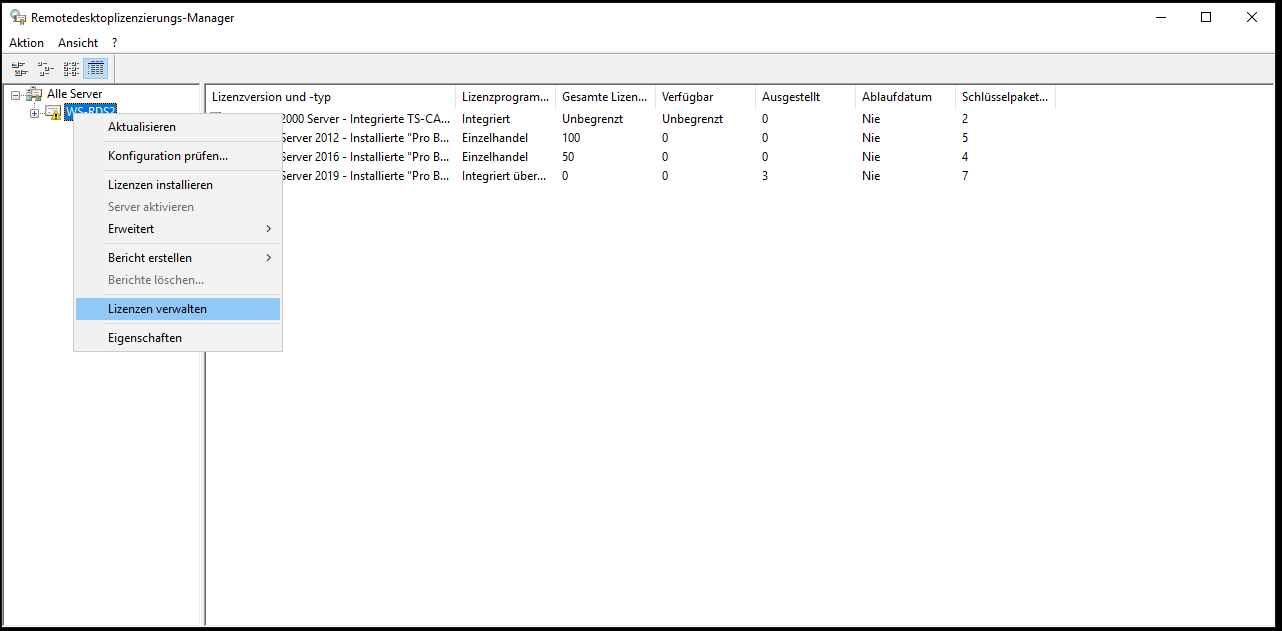 Serie „Migration auf Windows Server 2019“ – Migration einer RDS-Infrastruktur (WS-RDS2)