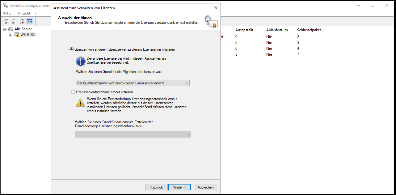 Serie „Migration auf Windows Server 2019“ – Migration einer RDS-Infrastruktur (WS-RDS2)