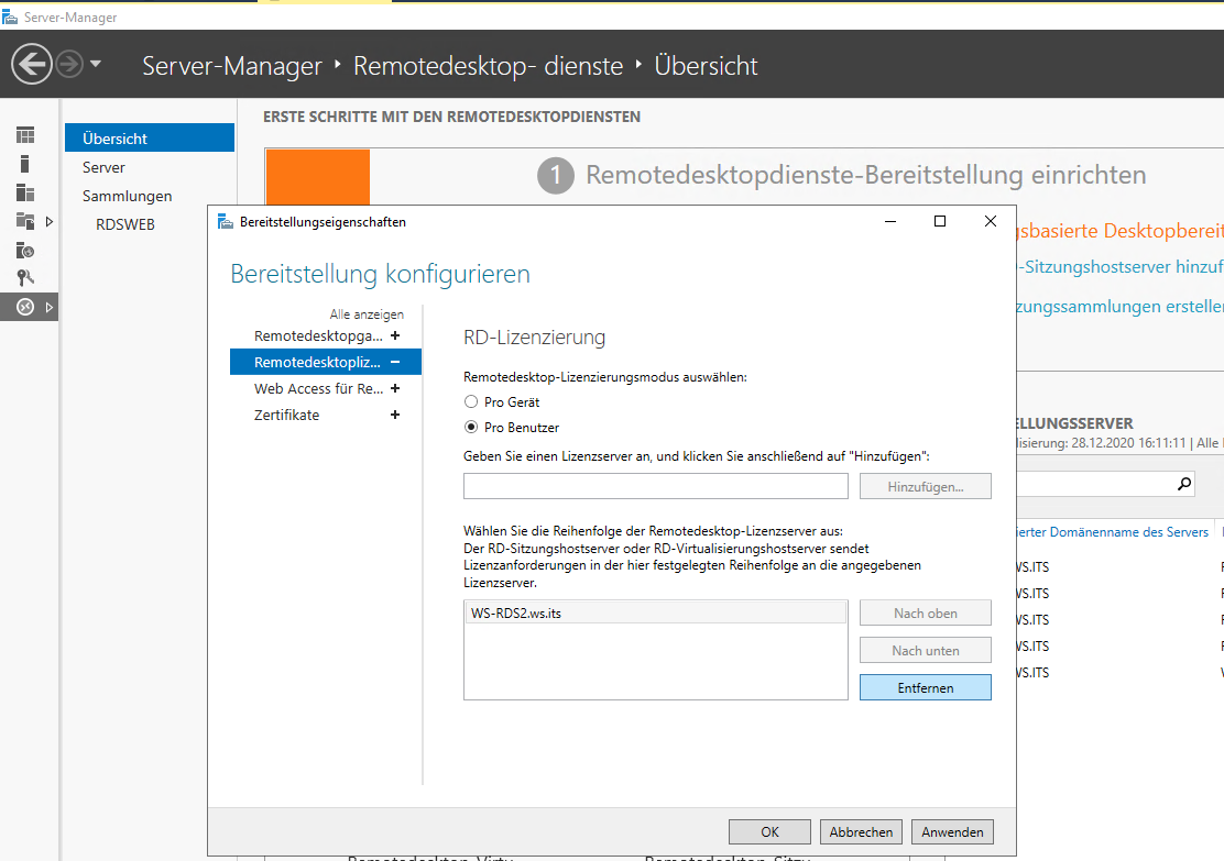 Serie „Migration auf Windows Server 2019“ – Migration einer RDS-Infrastruktur (WS-RDS2)