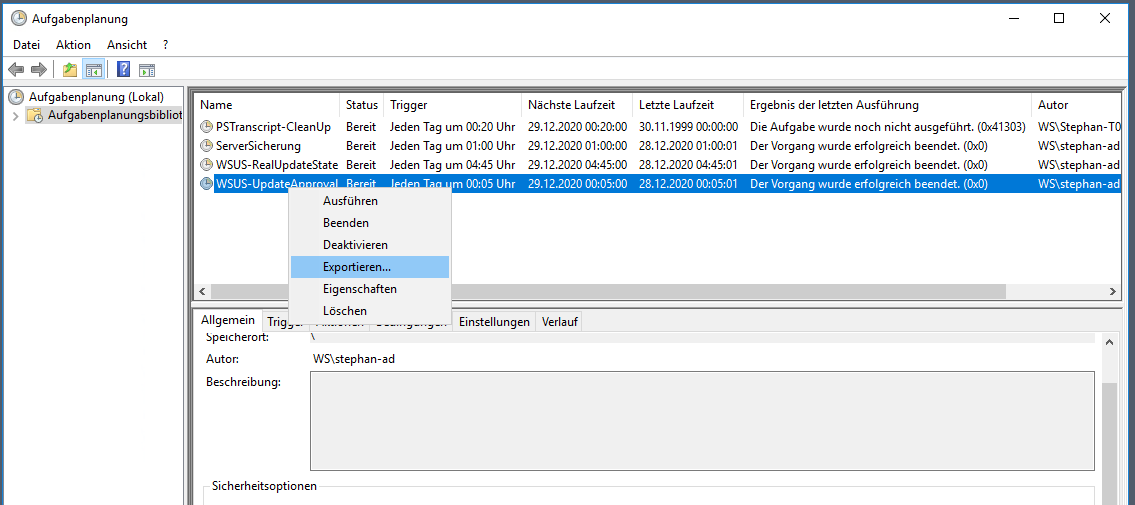 Serie „Migration auf Windows Server 2019“ – Migration eines WSUS-Servers (WS-WSUS)