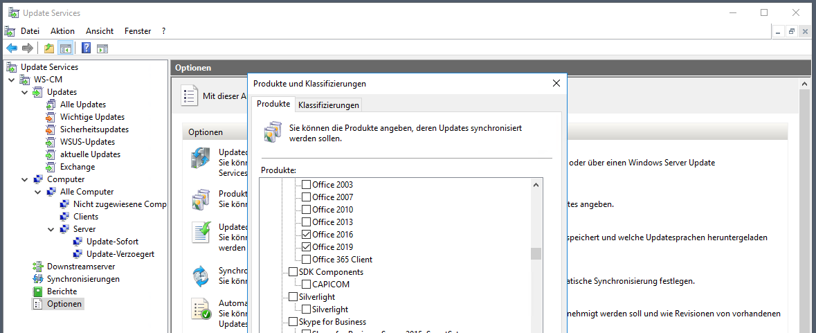 Serie „Migration auf Windows Server 2019“ – Migration eines WSUS-Servers (WS-WSUS)