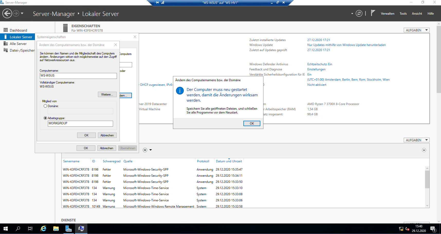 Serie „Migration auf Windows Server 2019“ – Migration eines WSUS-Servers (WS-WSUS)