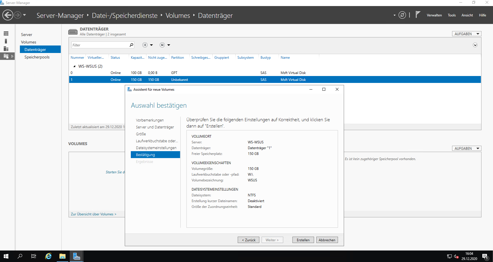 Serie „Migration auf Windows Server 2019“ – Migration eines WSUS-Servers (WS-WSUS)