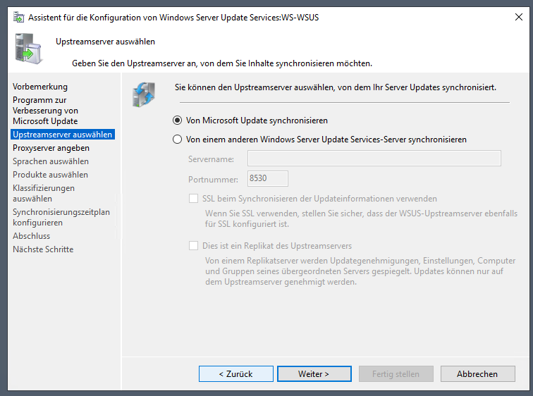 Serie „Migration auf Windows Server 2019“ – Migration eines WSUS-Servers (WS-WSUS)