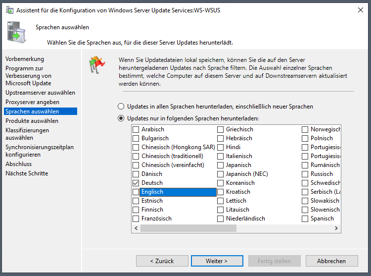 Serie „Migration auf Windows Server 2019“ – Migration eines WSUS-Servers (WS-WSUS)