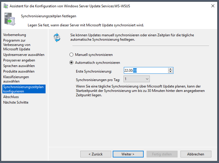 Serie „Migration auf Windows Server 2019“ – Migration eines WSUS-Servers (WS-WSUS)