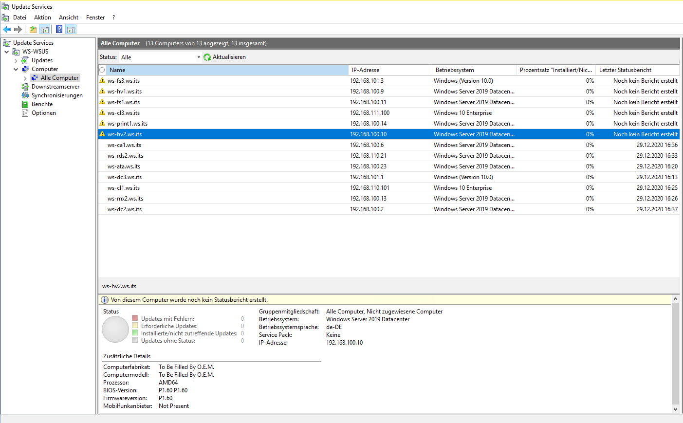 Serie „Migration auf Windows Server 2019“ – Migration eines WSUS-Servers (WS-WSUS)