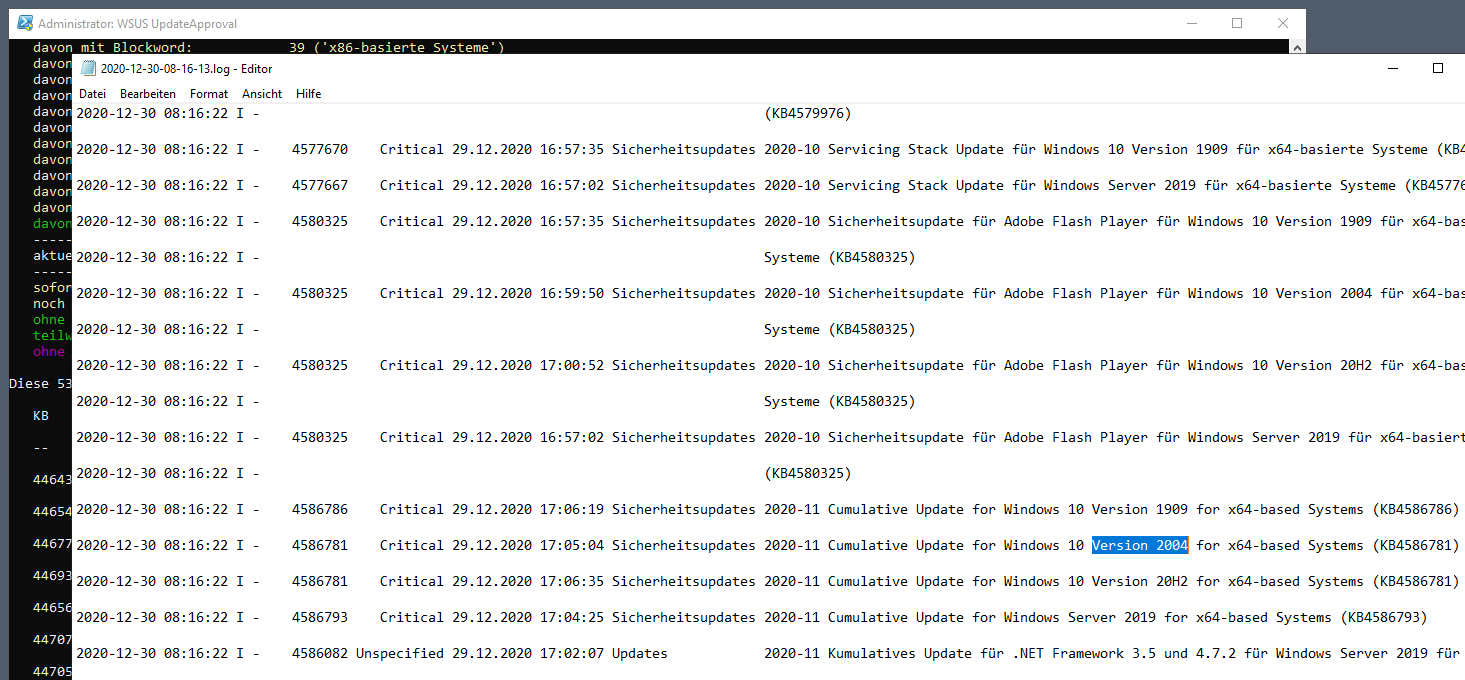 Serie „Migration auf Windows Server 2019“ – Migration eines WSUS-Servers (WS-WSUS)