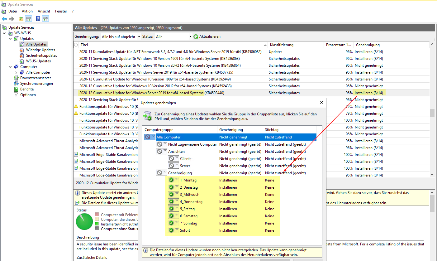 Serie „Migration auf Windows Server 2019“ – Migration eines WSUS-Servers (WS-WSUS)