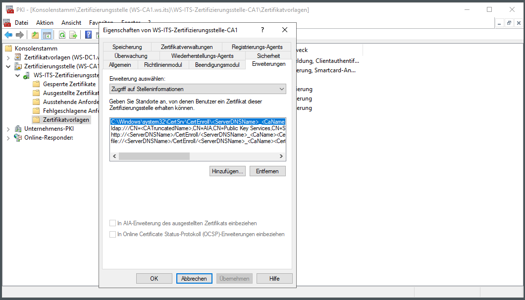 Serie „Migration auf Windows Server 2019“ – Migration der PKI