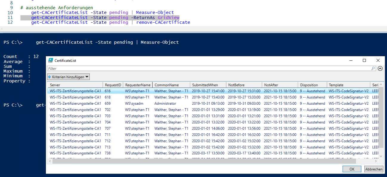 Serie „Migration auf Windows Server 2019“ – Migration der PKI