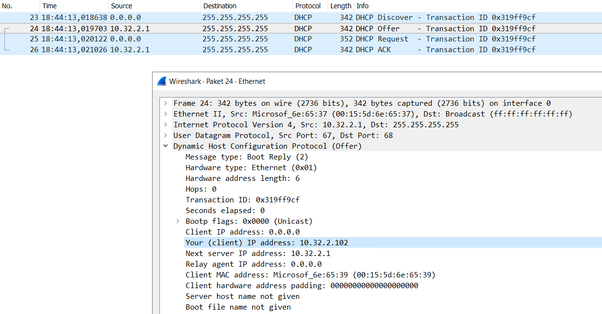 Migration eines DHCP-Services