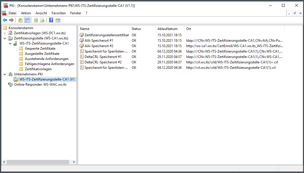 Serie „Migration auf Windows Server 2019“ – Migration der PKI