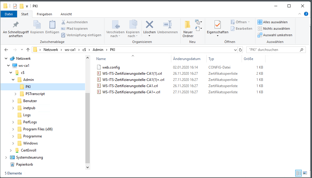 Serie „Migration auf Windows Server 2019“ – Migration der PKI
