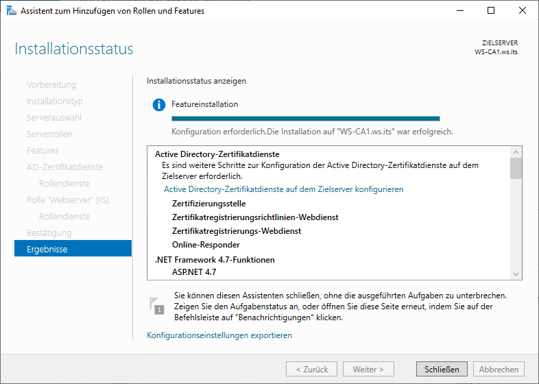 Serie „Migration auf Windows Server 2019“ – Migration der PKI