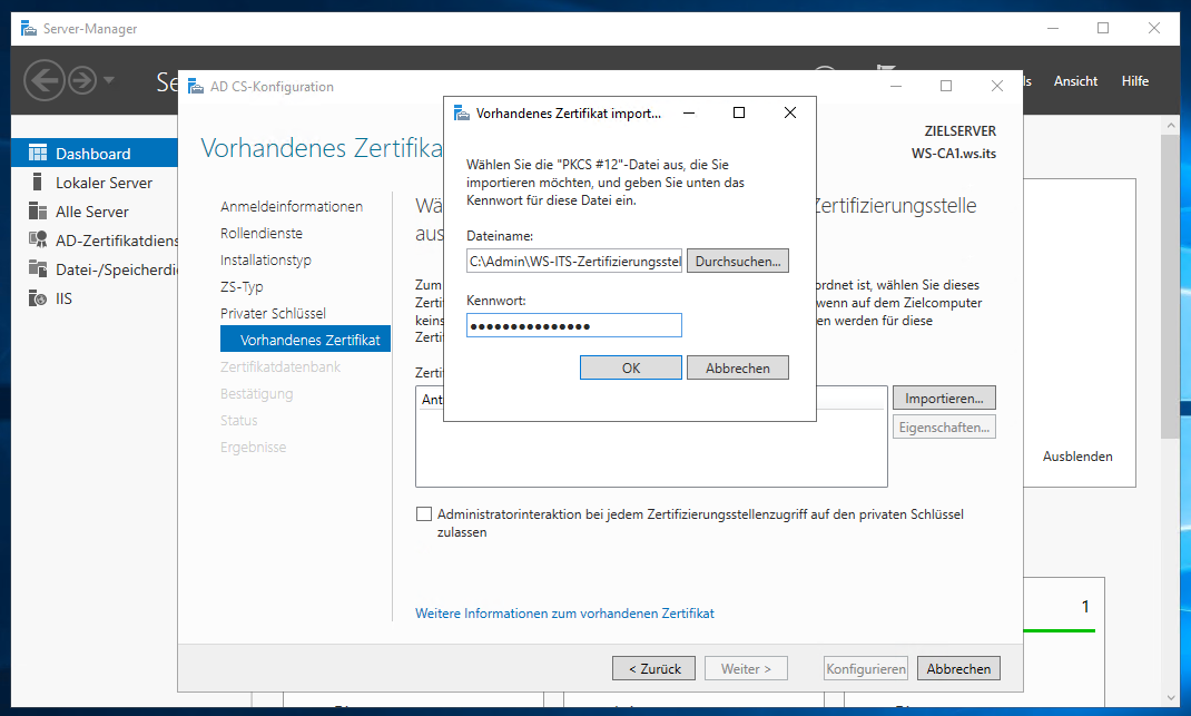 Serie „Migration auf Windows Server 2019“ – Migration der PKI