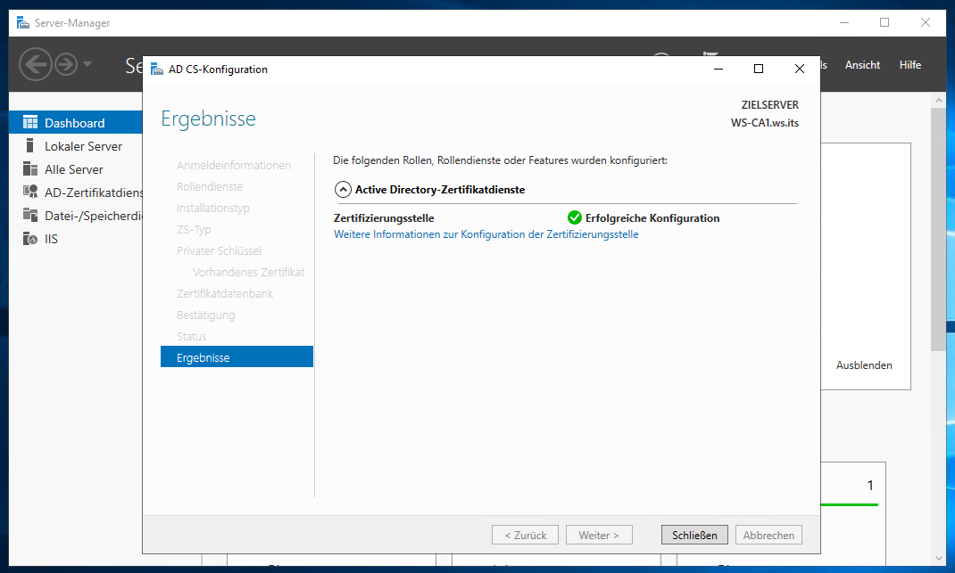 Serie „Migration auf Windows Server 2019“ – Migration der PKI