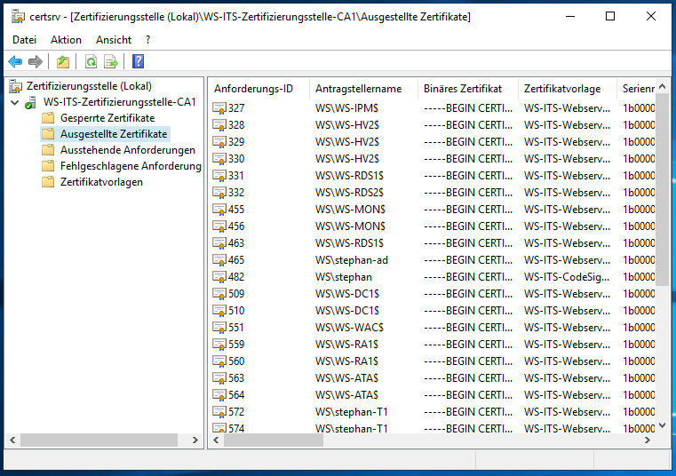 Serie „Migration auf Windows Server 2019“ – Migration der PKI