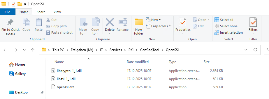 Powershell-Script „Certificate Request Tool“