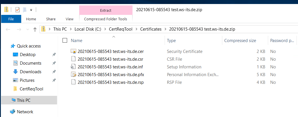 Powershell-Script &#8222;Certificate Request Tool&#8220;