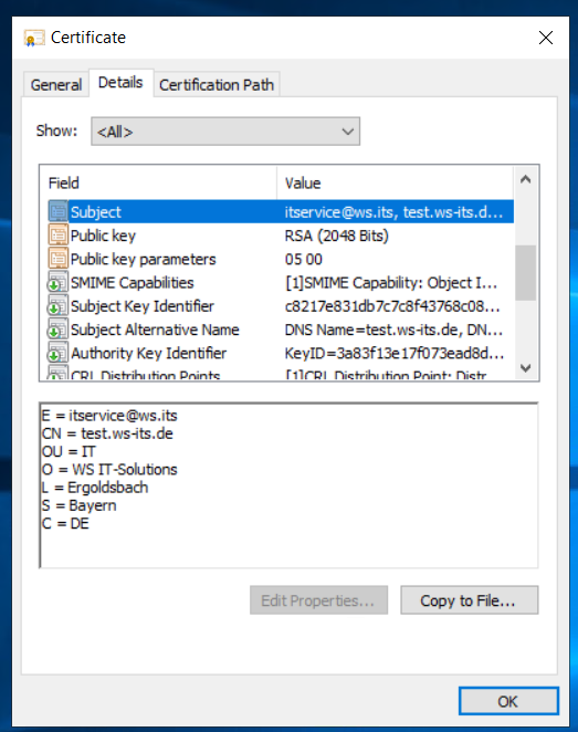 Powershell-Script &#8222;Certificate Request Tool&#8220;