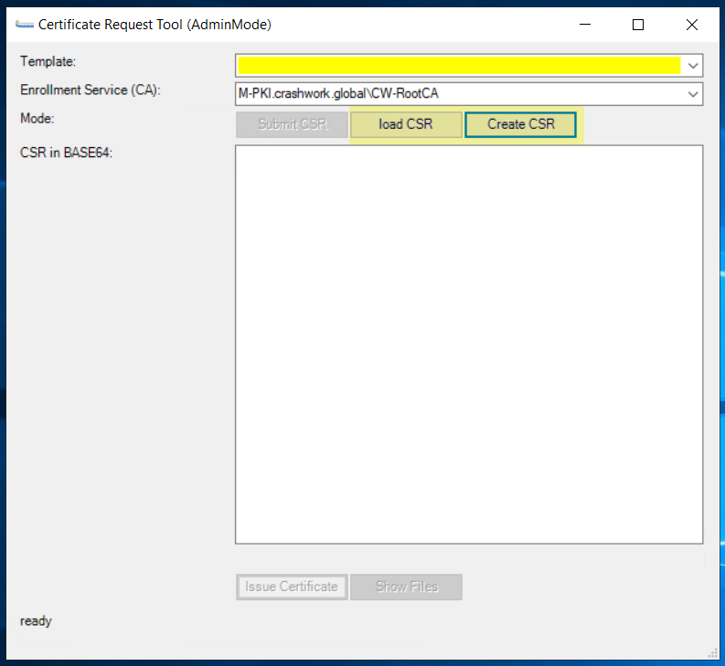 Powershell-Script &#8222;Certificate Request Tool&#8220;