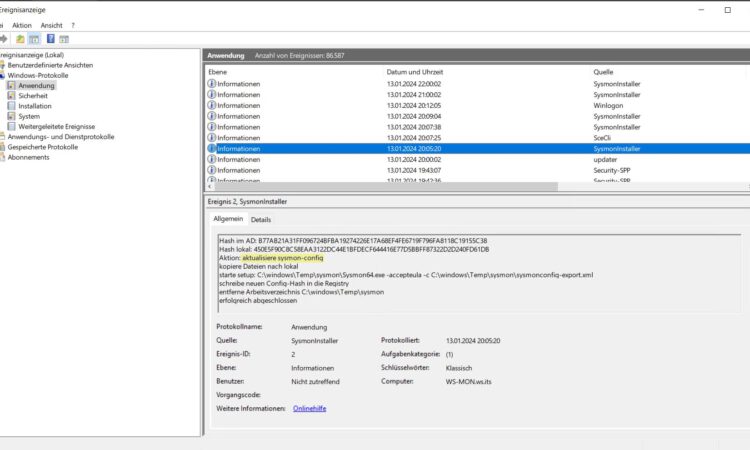 sysmon GPO-Automation