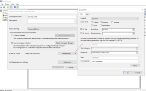WS IT-Solutions · Blog: Windows Eventlog Forwarding einrichten