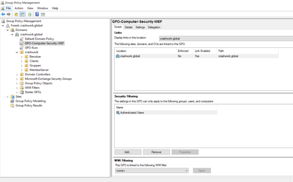 WS IT-Solutions · Blog: Windows Eventlog Forwarding einrichten
