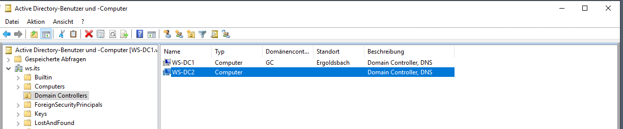 Austausch eines defekten Domain Controllers