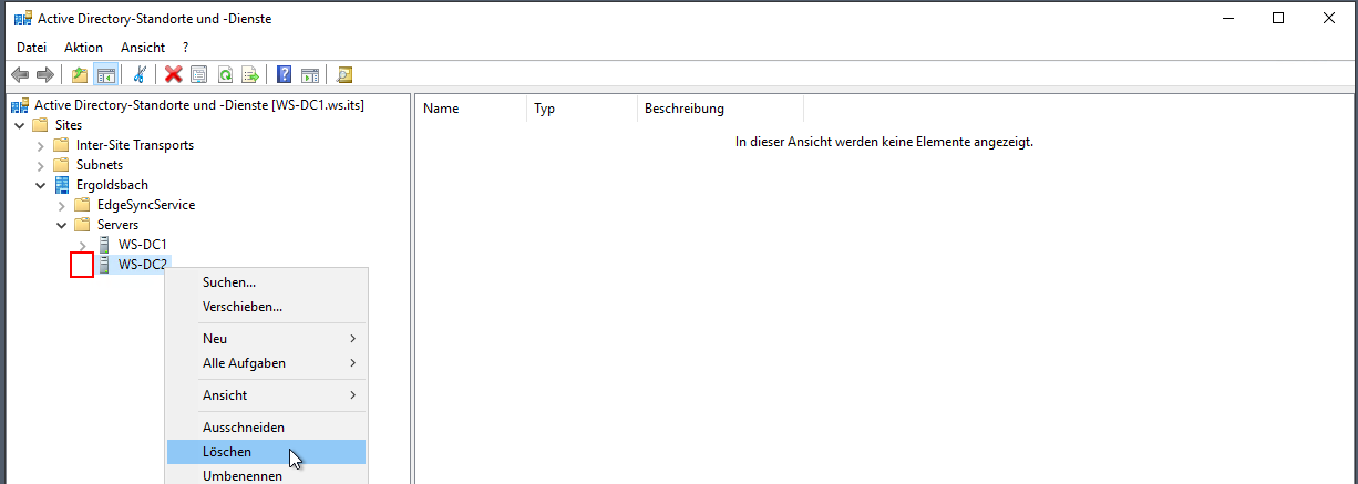 Austausch eines defekten Domain Controllers
